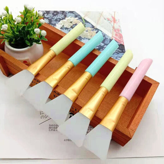 مجموعة من 5 فرش سيليكون ناعمة لقناع كريم الأساس