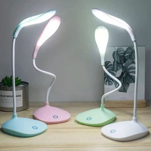 Plastic Study lamp Rechargeable Led Touch On Off, Battery Type: Lithium Ion, Capacity: 300MAH